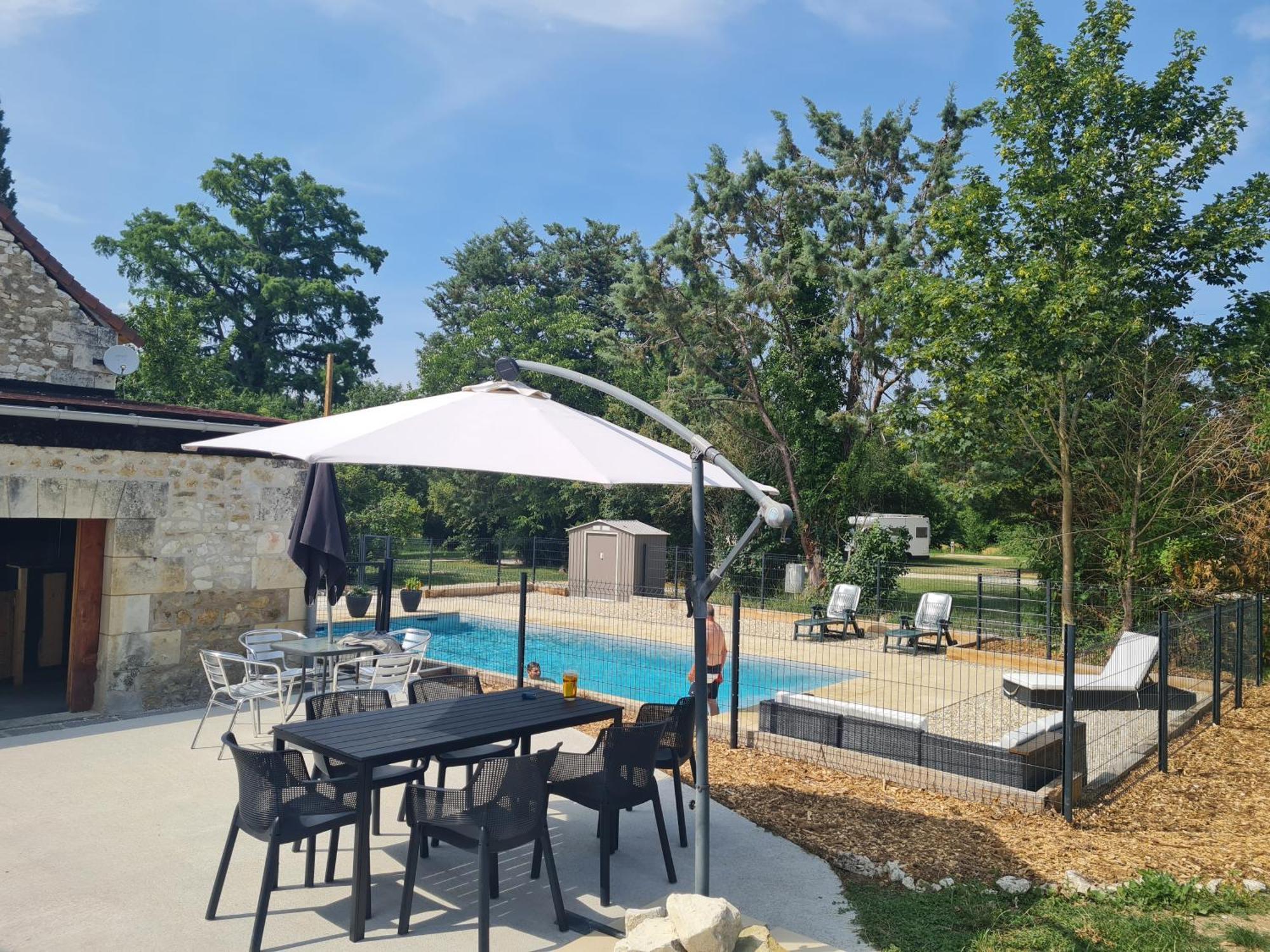 Camping De La Touche Ligueil Dış mekan fotoğraf